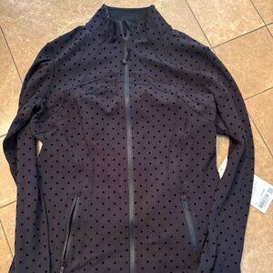 NWT Lululemon Size 14 Define Nulu Jacket Polka Flocked Dot---Sold out